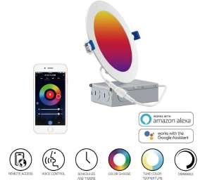 Smart gimbal downlight